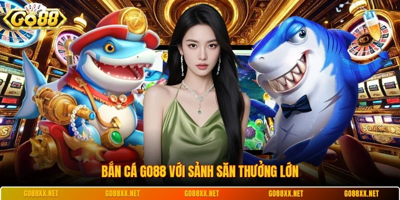 Bắn cá Go88 với sảnh săn thưởng lớn