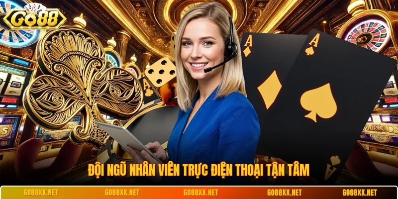 Đội ngũ nhân viên trực điện thoại tận tâm