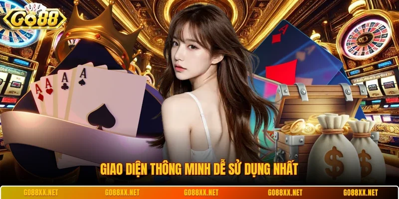 Giao diện thông minh dễ sử dụng nhất