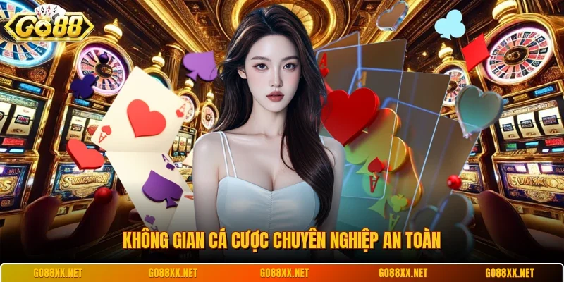 Không gian cá cược chuyên nghiệp an toàn